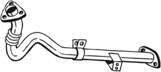 Abgasrohr BOSAL 770-587 Bild Abgasrohr BOSAL 770-587