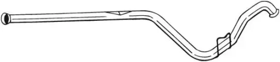 Abgasrohr Mitte BOSAL 837-509 Bild Abgasrohr Mitte BOSAL 837-509