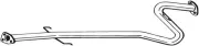 Abgasrohr Mitte BOSAL 851-357