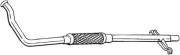 Abgasrohr vorne BOSAL 888-501