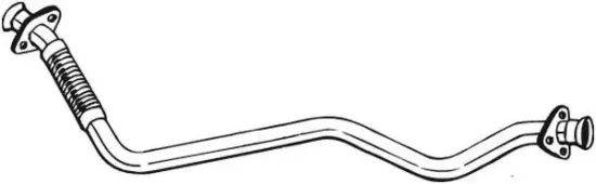 Abgasrohr BOSAL 889-227 Bild Abgasrohr BOSAL 889-227