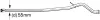 Reparaturrohr, Katalysator BOSAL 889-315