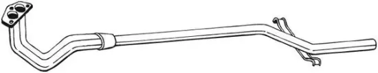 Abgasrohr BOSAL 935-007 Bild Abgasrohr BOSAL 935-007