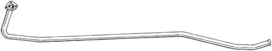 Abgasrohr BOSAL 987-527 Bild Abgasrohr BOSAL 987-527