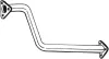 Abgasrohr vorne BOSAL 835-015