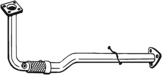Abgasrohr BOSAL 801-129 Bild Abgasrohr BOSAL 801-129