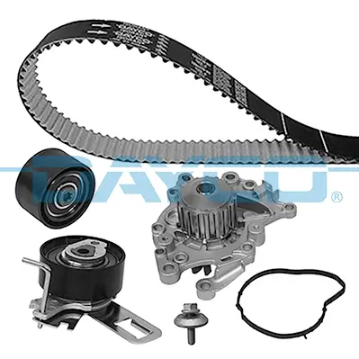 Wasserpumpe + Zahnriemensatz DAYCO KTBWP12080K Bild Wasserpumpe + Zahnriemensatz DAYCO KTBWP12080K