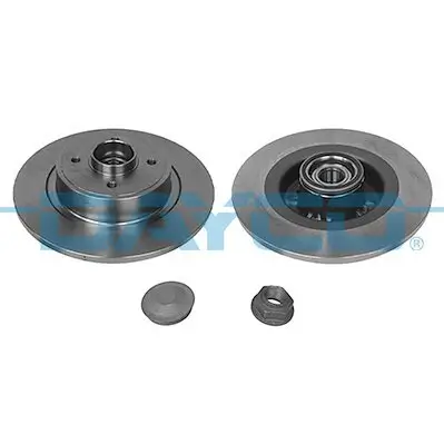 Radlagersatz Hinterachse links Hinterachse rechts DAYCO KWD005D