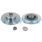 Radlagersatz Hinterachse links Hinterachse rechts DAYCO KWD015D