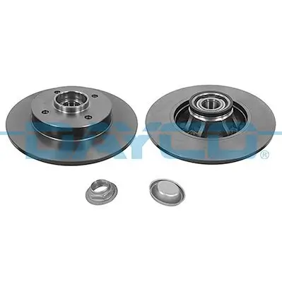 Radlagersatz Hinterachse links Hinterachse rechts DAYCO KWD020D