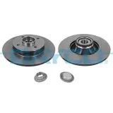 Radlagersatz Hinterachse links Hinterachse rechts DAYCO KWD020D