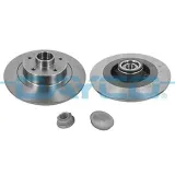 Radlagersatz Hinterachse links Hinterachse rechts DAYCO KWD031D