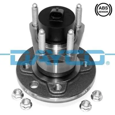 Radlagersatz Hinterachse links Hinterachse rechts DAYCO KWD1062