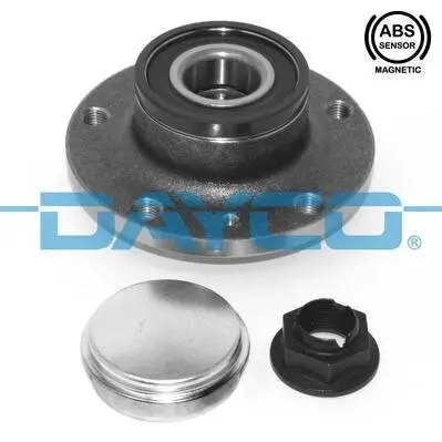 Radlagersatz Hinterachse links Hinterachse rechts DAYCO KWD1063