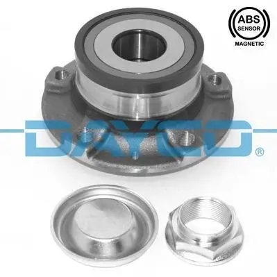 Radlagersatz Hinterachse links Hinterachse rechts DAYCO KWD1297
