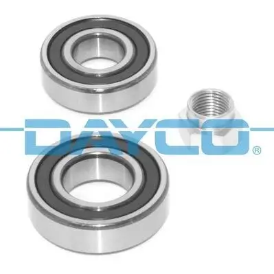 Radlagersatz Hinterachse links Hinterachse rechts DAYCO KWD1437