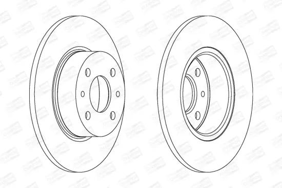 Bremsscheibe CHAMPION 561329CH Bild Bremsscheibe CHAMPION 561329CH