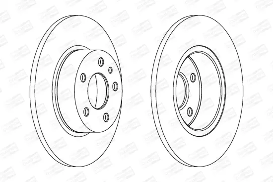 Bremsscheibe CHAMPION 561340CH Bild Bremsscheibe CHAMPION 561340CH