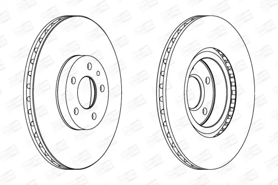 Bremsscheibe CHAMPION 561520CH Bild Bremsscheibe CHAMPION 561520CH