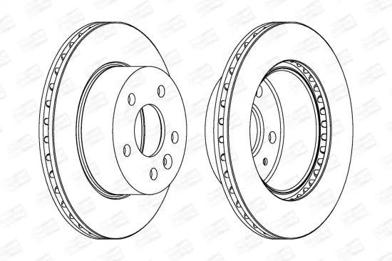 Bremsscheibe CHAMPION 562054CH Bild Bremsscheibe CHAMPION 562054CH