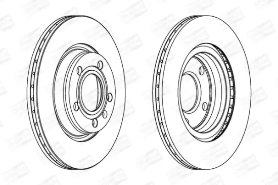 Bremsscheibe Vorderachse CHAMPION 562060CH Bild Bremsscheibe Vorderachse CHAMPION 562060CH