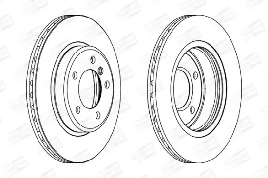 Bremsscheibe Vorderachse CHAMPION 562090CH Bild Bremsscheibe Vorderachse CHAMPION 562090CH