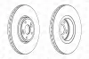 Bremsscheibe Vorderachse CHAMPION 562187CH-1 Bild Bremsscheibe Vorderachse CHAMPION 562187CH-1