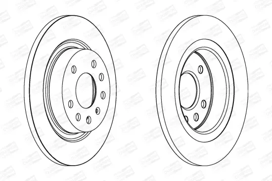 Bremsscheibe CHAMPION 562229CH Bild Bremsscheibe CHAMPION 562229CH