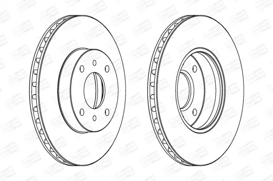 Bremsscheibe Vorderachse CHAMPION 562232CH Bild Bremsscheibe Vorderachse CHAMPION 562232CH