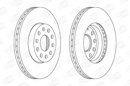 Bremsscheibe CHAMPION 562235CH Bild Bremsscheibe CHAMPION 562235CH