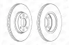 Bremsscheibe Vorderachse CHAMPION 562268CH