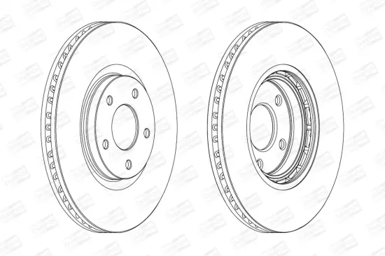 Bremsscheibe CHAMPION 562465CH Bild Bremsscheibe CHAMPION 562465CH
