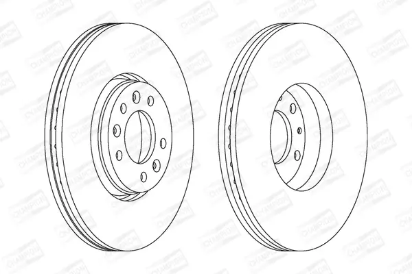 Bremsscheibe CHAMPION 562622CH Bild Bremsscheibe CHAMPION 562622CH