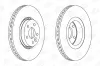 Bremsscheibe Vorderachse CHAMPION 562643CH-1 Bild Bremsscheibe Vorderachse CHAMPION 562643CH-1