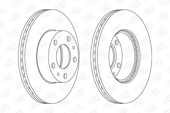 Bremsscheibe CHAMPION 563018CH Bild Bremsscheibe CHAMPION 563018CH