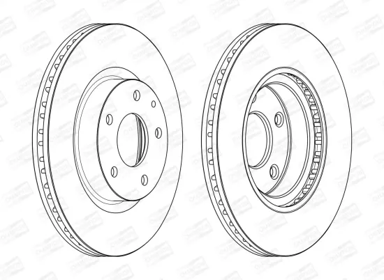 Bremsscheibe CHAMPION 563119CH Bild Bremsscheibe CHAMPION 563119CH