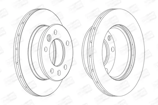 Bremsscheibe CHAMPION 569122CH Bild Bremsscheibe CHAMPION 569122CH