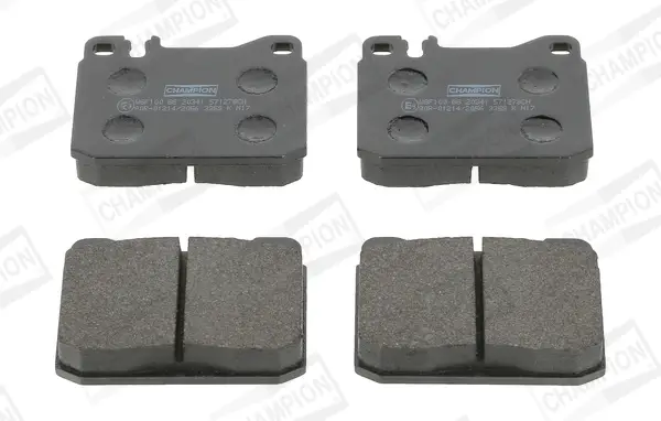 Bremsbelagsatz, Scheibenbremse Vorderachse CHAMPION 571278CH