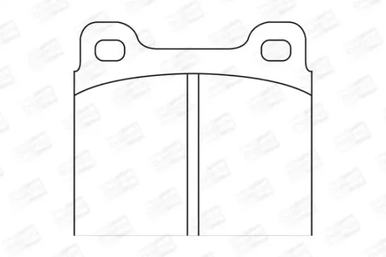 Bremsbelagsatz, Scheibenbremse CHAMPION 571279CH Bild Bremsbelagsatz, Scheibenbremse CHAMPION 571279CH