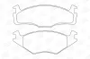 Bremsbelagsatz, Scheibenbremse Vorderachse CHAMPION 571316CH Bild Bremsbelagsatz, Scheibenbremse Vorderachse CHAMPION 571316CH