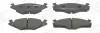 Bremsbelagsatz, Scheibenbremse Vorderachse CHAMPION 571316CH Bild Bremsbelagsatz, Scheibenbremse Vorderachse CHAMPION 571316CH