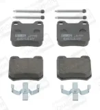 Bremsbelagsatz, Scheibenbremse Hinterachse CHAMPION 571389CH