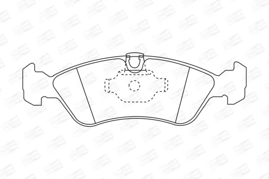 Bremsbelagsatz, Scheibenbremse CHAMPION 571391CH Bild Bremsbelagsatz, Scheibenbremse CHAMPION 571391CH