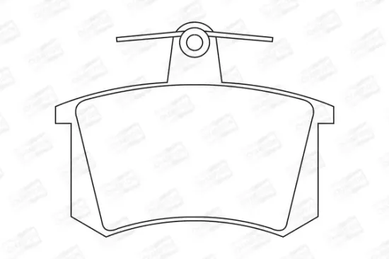 Bremsbelagsatz, Scheibenbremse CHAMPION 571462CH Bild Bremsbelagsatz, Scheibenbremse CHAMPION 571462CH