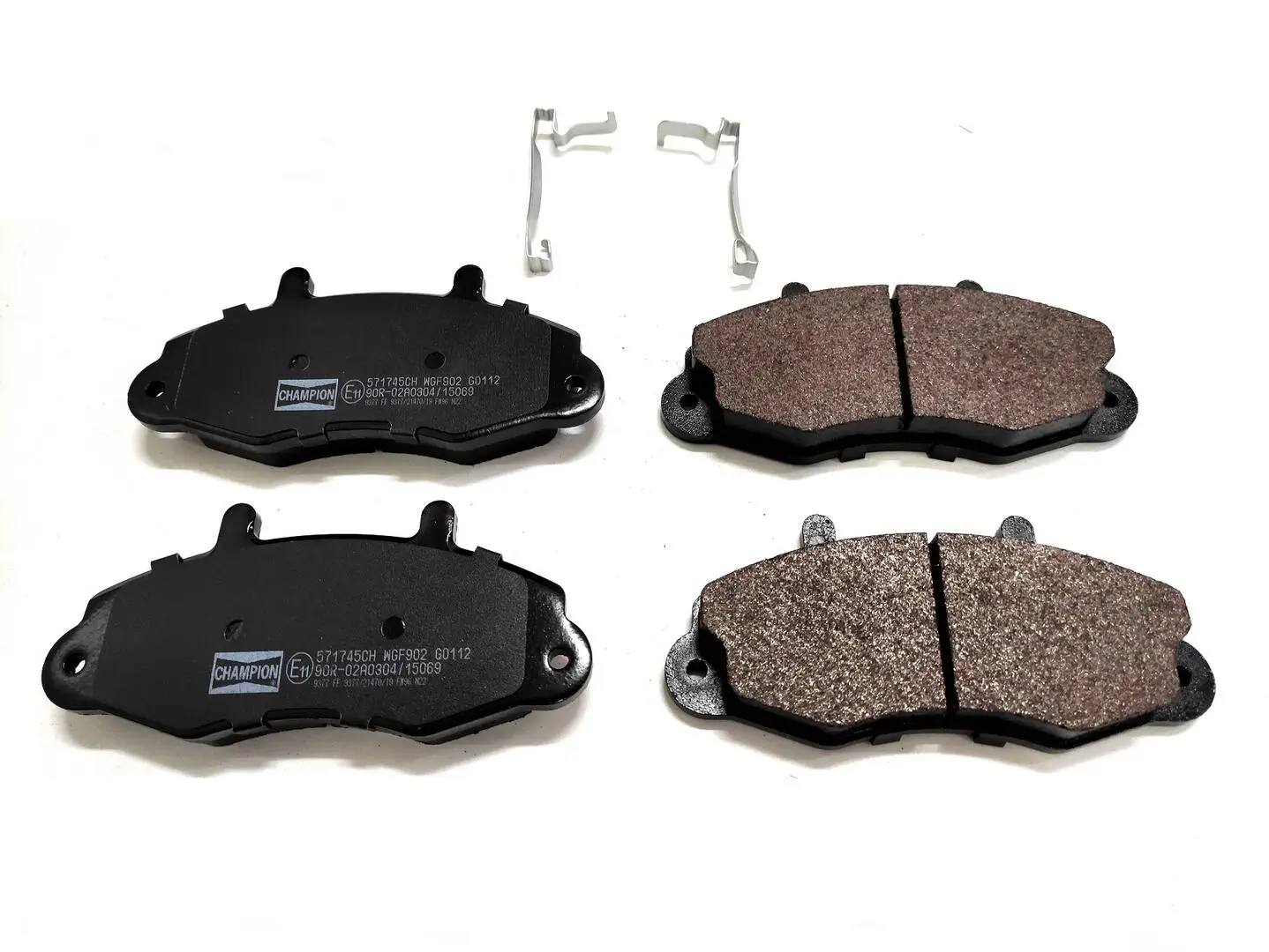Bremsbelagsatz, Scheibenbremse CHAMPION 571745CH