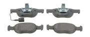 Bremsbelagsatz, Scheibenbremse Vorderachse CHAMPION 571882CH