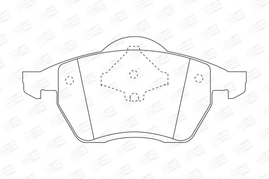 Bremsbelagsatz, Scheibenbremse CHAMPION 571900CH Bild Bremsbelagsatz, Scheibenbremse CHAMPION 571900CH