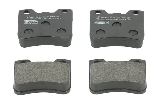 Bremsbelagsatz, Scheibenbremse CHAMPION 571912CH Bild Bremsbelagsatz, Scheibenbremse CHAMPION 571912CH