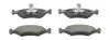 Bremsbelagsatz, Scheibenbremse Vorderachse CHAMPION 571914CH