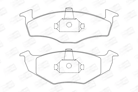 Bremsbelagsatz, Scheibenbremse CHAMPION 571923CH Bild Bremsbelagsatz, Scheibenbremse CHAMPION 571923CH